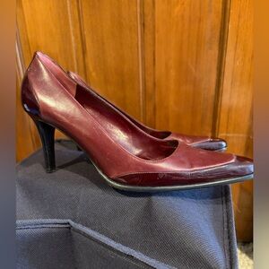Bruno Magli Deep Red Heels